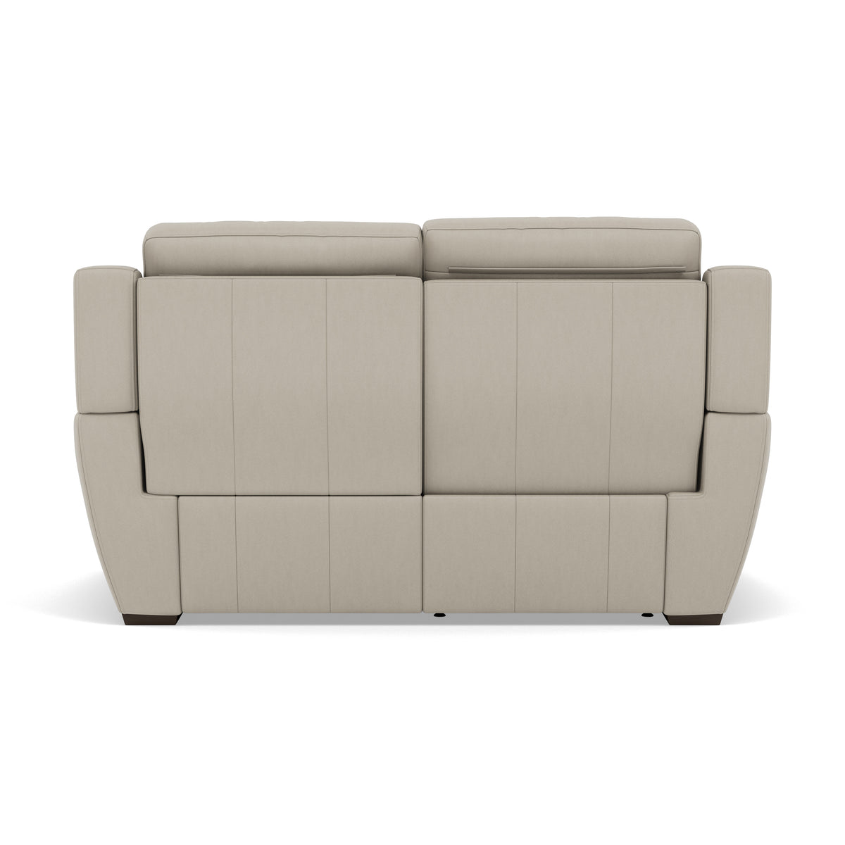 Echo 2 Seater Recliner Sofa - 2 Seater 2 Power Recliners Lumber Support Cat 25S - Power With Power Headrest Footrest Lumbar & USB — NCS-946B FEATHER GREY, gallery image 2