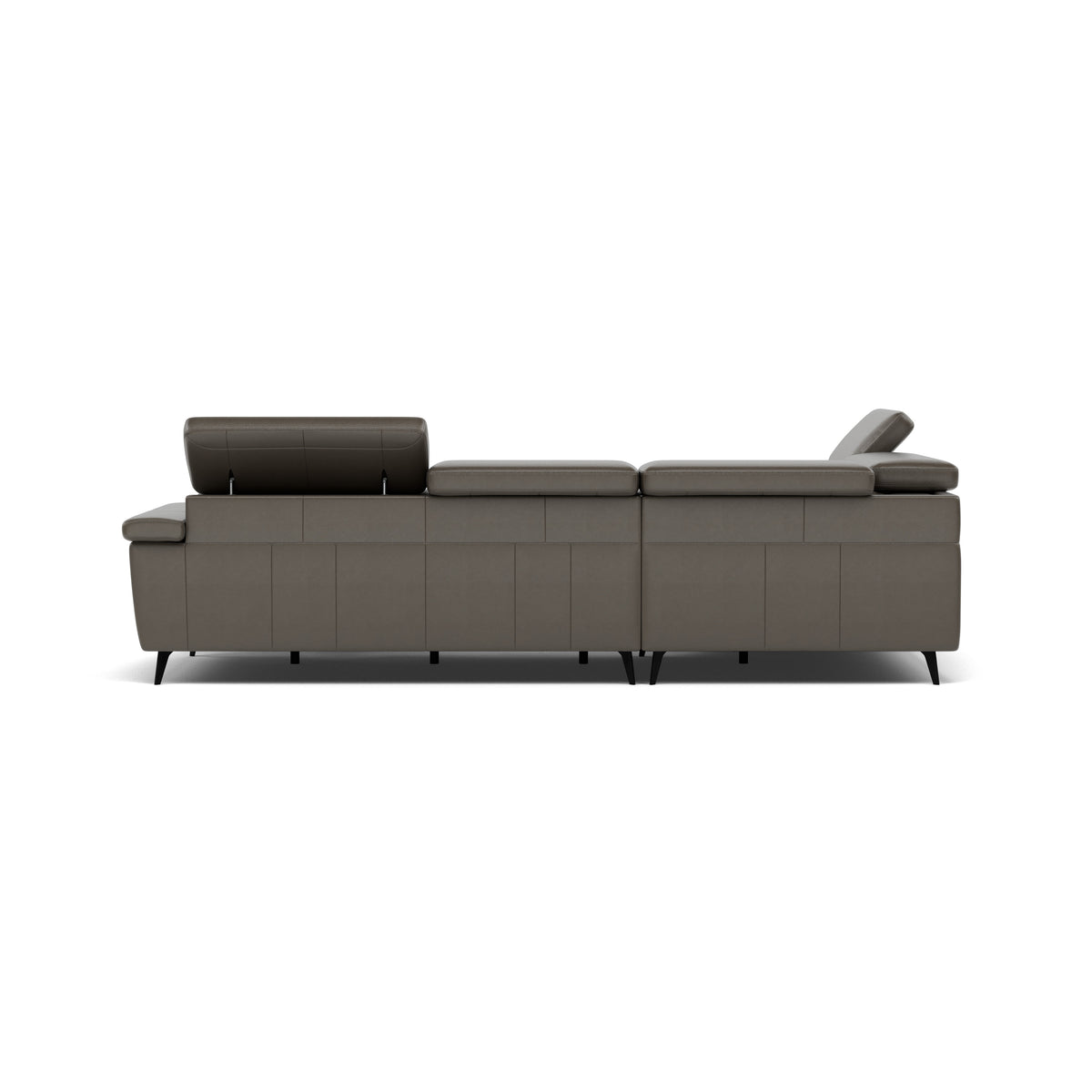Sparta Corner Recliner Sofa - Combination 4 - Right Hand Facing Sofa Corner Group (Two Motors) Cat NL/O/S - Right Hand Facing - Power with Power Headrest & USB — NL5101 New York Anthkacite Grey, gallery image 2