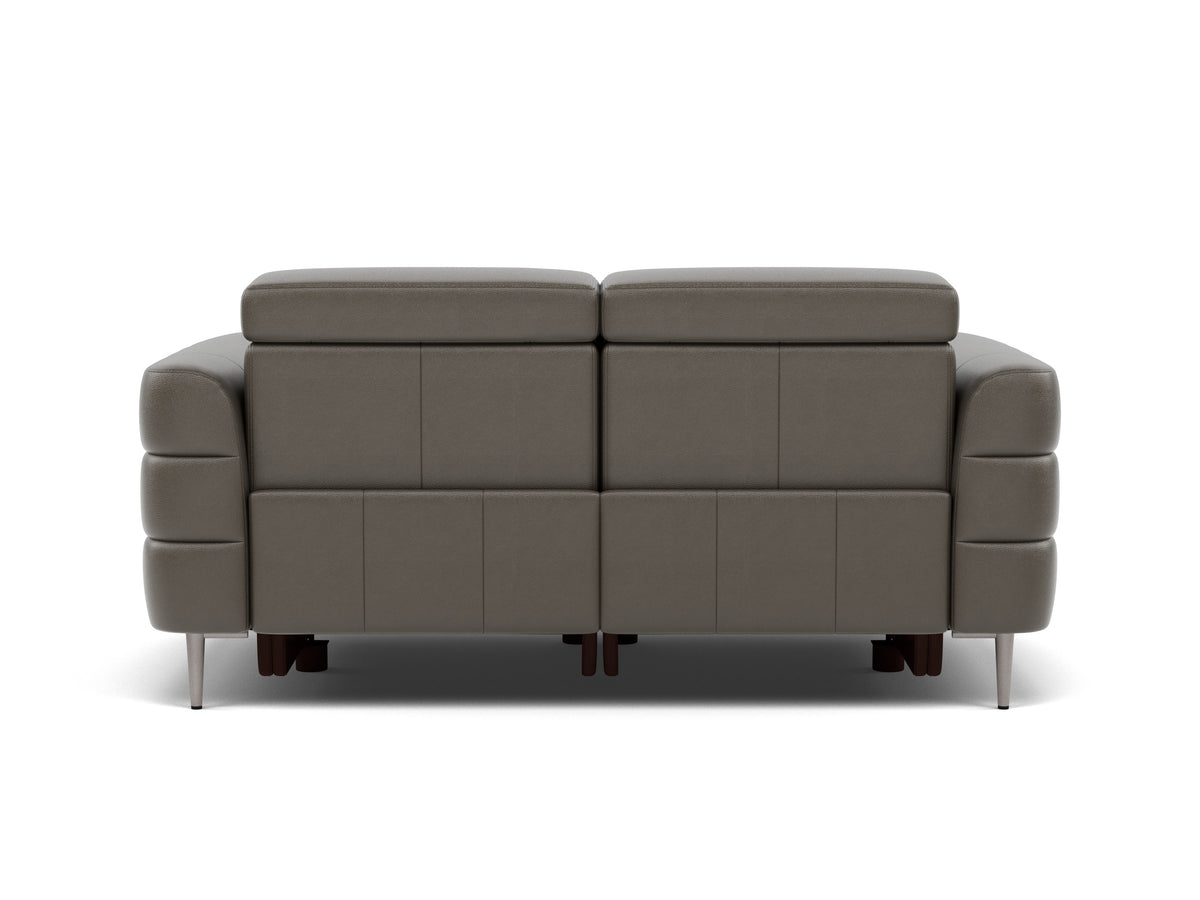 Hoy 2 Seater Sofa - 2 Str Static W/Manual Headrest Cat NL/O — NL5101 New York Anthkacite Grey, gallery image 2