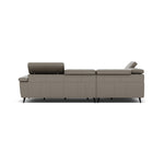 Sparta Corner Recliner Sofa - Combination 4 - Right Hand Facing Sofa Corner Group (Two Motors) Cat NL/O/S - Right Hand Facing - Power with Power Headrest & USB — NL5102 New York Cement, gallery image 2