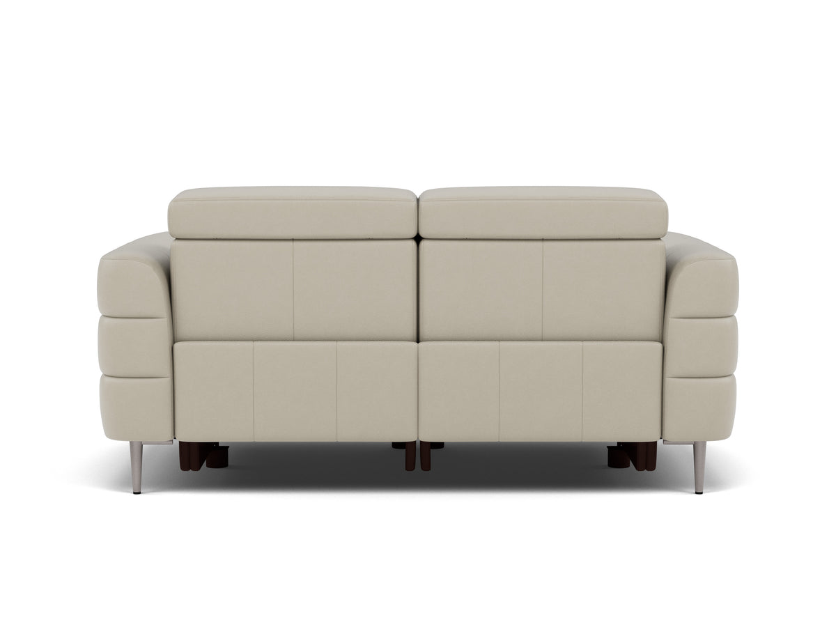 Hoy 2 Seater Sofa - 2 Str Static W/Manual Headrest Cat NL/O — NL5115 New York Light Grey, gallery image 2
