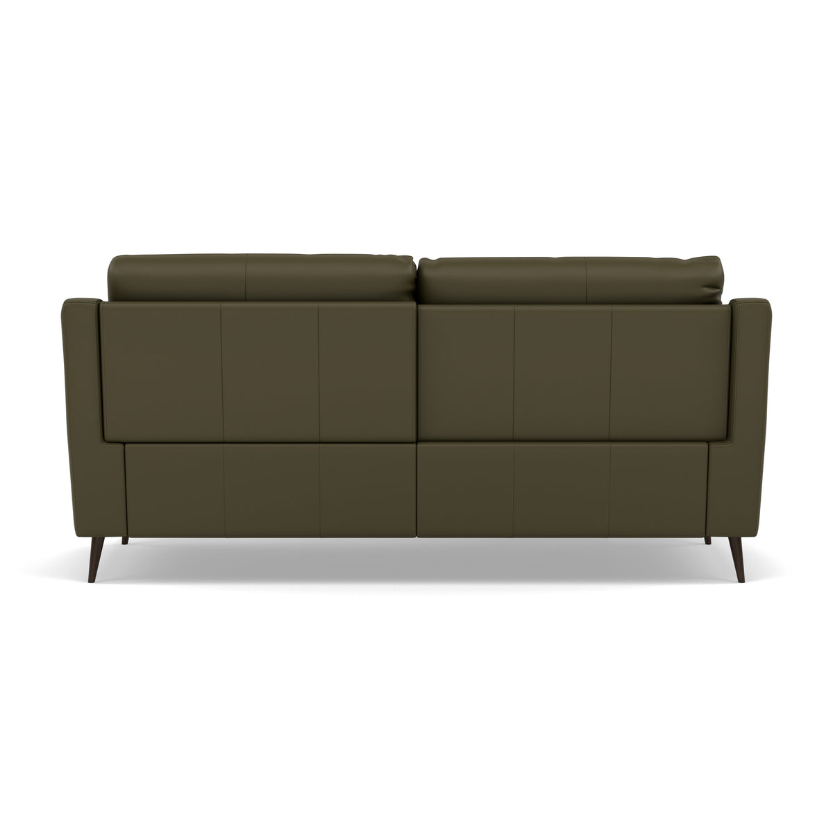 Revel 3 Seater Recliner Sofa - 2.5 Seater Sofa with 2 Power Recliners Cat 20S - Power Recliner with USB — NWS-548E DARK OLIVE, gallery image 2