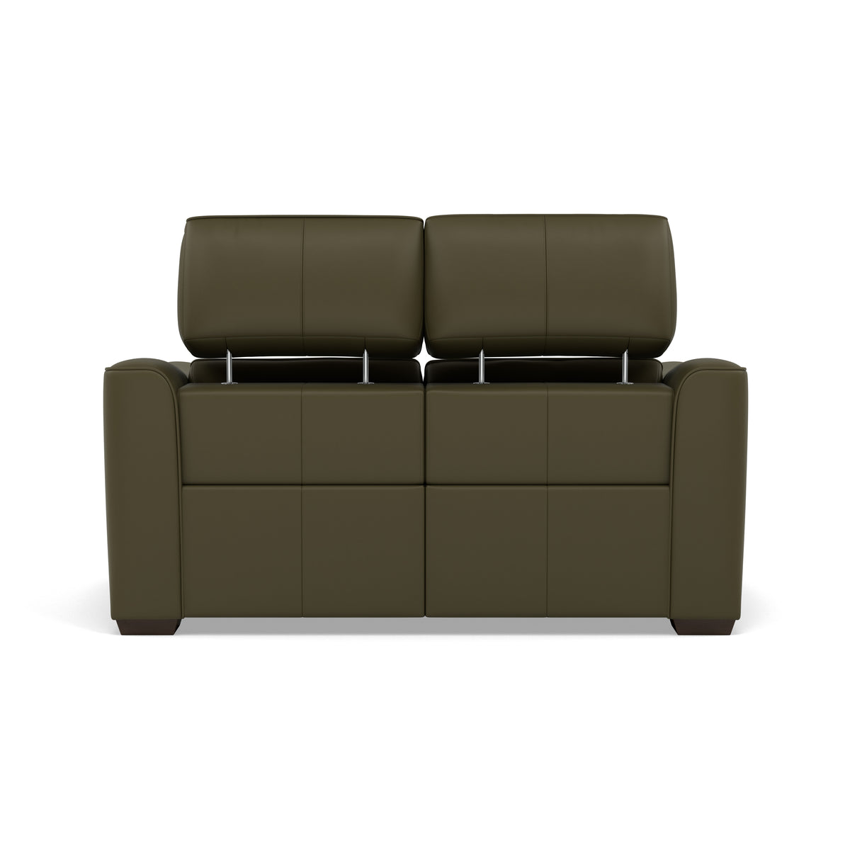 Beck 2 Seater Recliner Sofa - 2 Seater Sofa with 2 Power Recliners Cat 20S - Power Recliner with USB — NWS-548E DARK OLIVE, gallery image 2