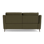 Revel Small 3 Seater Recliner Sofa - 2.5 Seater Sofa with 2 Power Recliners (Compact) Cat 20S - Power Recliner with USB — NWS-548E DARK OLIVE, gallery image 2