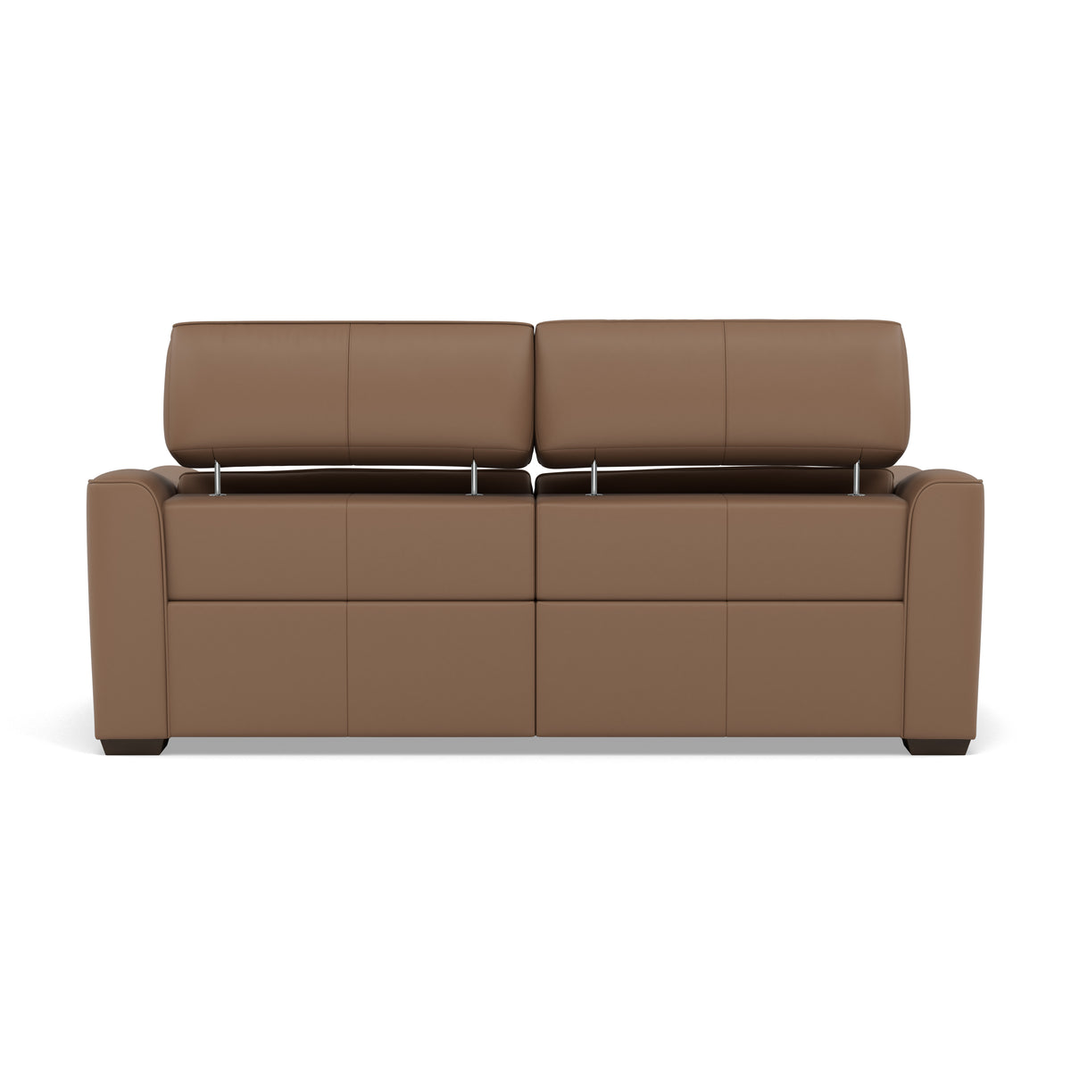 Beck Small 3 Seater Recliner Sofa - 2.5 Seater Sofa with 2 Power Recliners (Compact) Cat 20S - Power Recliner with USB — NWS-586E FAWN, gallery image 2