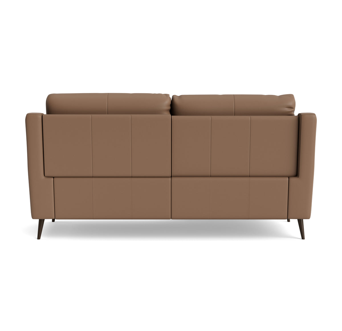 Revel Small 3 Seater Recliner Sofa - 2.5 Seater Sofa with 2 Power Recliners (Compact) Cat 20S - Power Recliner with USB — NWS-586E FAWN, gallery image 2
