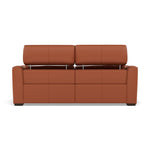 Beck Small 3 Seater Recliner Sofa - 2.5 Seater Sofa with 2 Power Recliners (Compact) Cat 20S - Power Recliner with USB — NWS-605D WARM BROWN, gallery image 2
