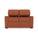 Beck 2 Seater Recliner Sofa - 2 Seater Sofa with 2 Power Recliners Cat 20S - Power Recliner with USB — NWS-605D WARM BROWN, gallery image 2