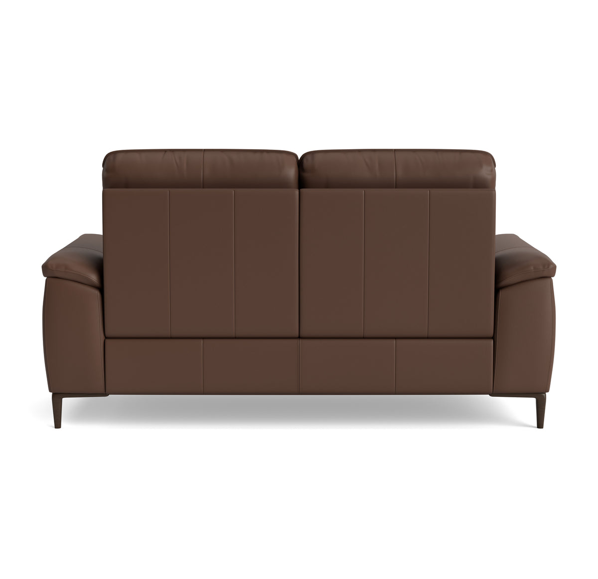 Loma Small 3 Seater Sofa - 2.5 Seater Sofa Compact Cat 20S — NWS-512E CACAO BROWN, gallery image 2