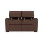 Beck 2 Seater Recliner Sofa - 2 Seater Sofa with 2 Power Recliners Cat 20S - Power Recliner with USB — NWS-512E CACAO BROWN, gallery image 2