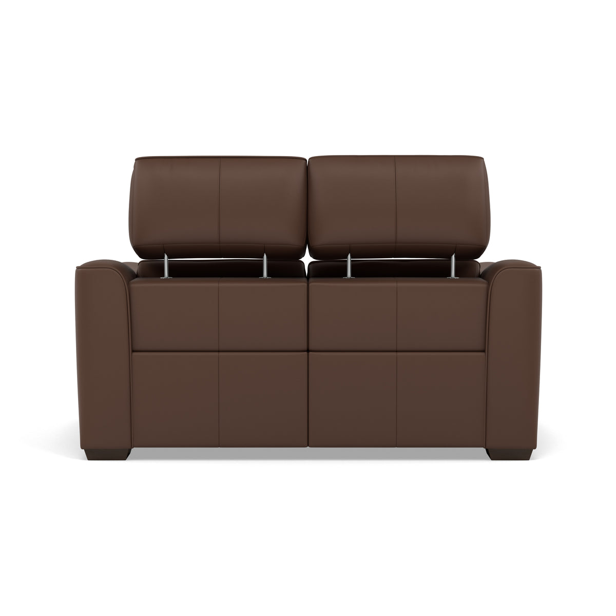 Beck 2 Seater Recliner Sofa - 2 Seater Sofa with 2 Power Recliners Cat 20S - Power Recliner with USB — NWS-512E CACAO BROWN, gallery image 2