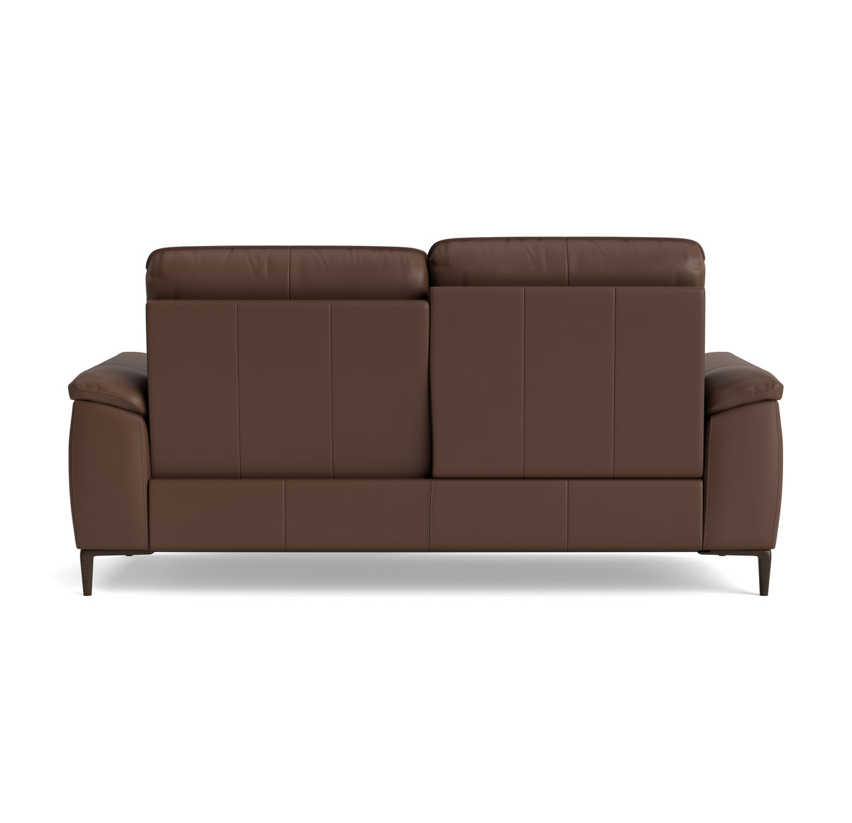 Loma 3 Seater Recliner Sofa - 2.5 Seater Sofa with 2 Power Recliners USB Cat 20S - Power Recliner with USB — NWS-512E CACAO BROWN, gallery image 2