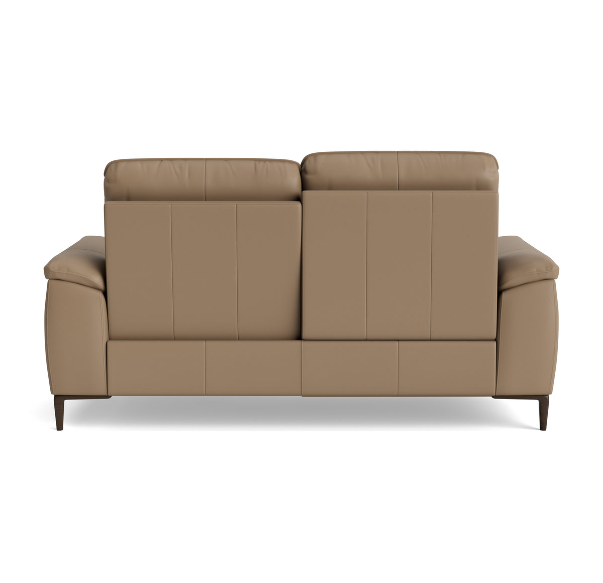 Loma Small 3 Seater Recliner Sofa - 2.5 Seater Sofa with 2 Power Recliners (Compact) USB Cat 20S - Power Recliner with USB — NWS-513E PINE BARK, gallery image 2