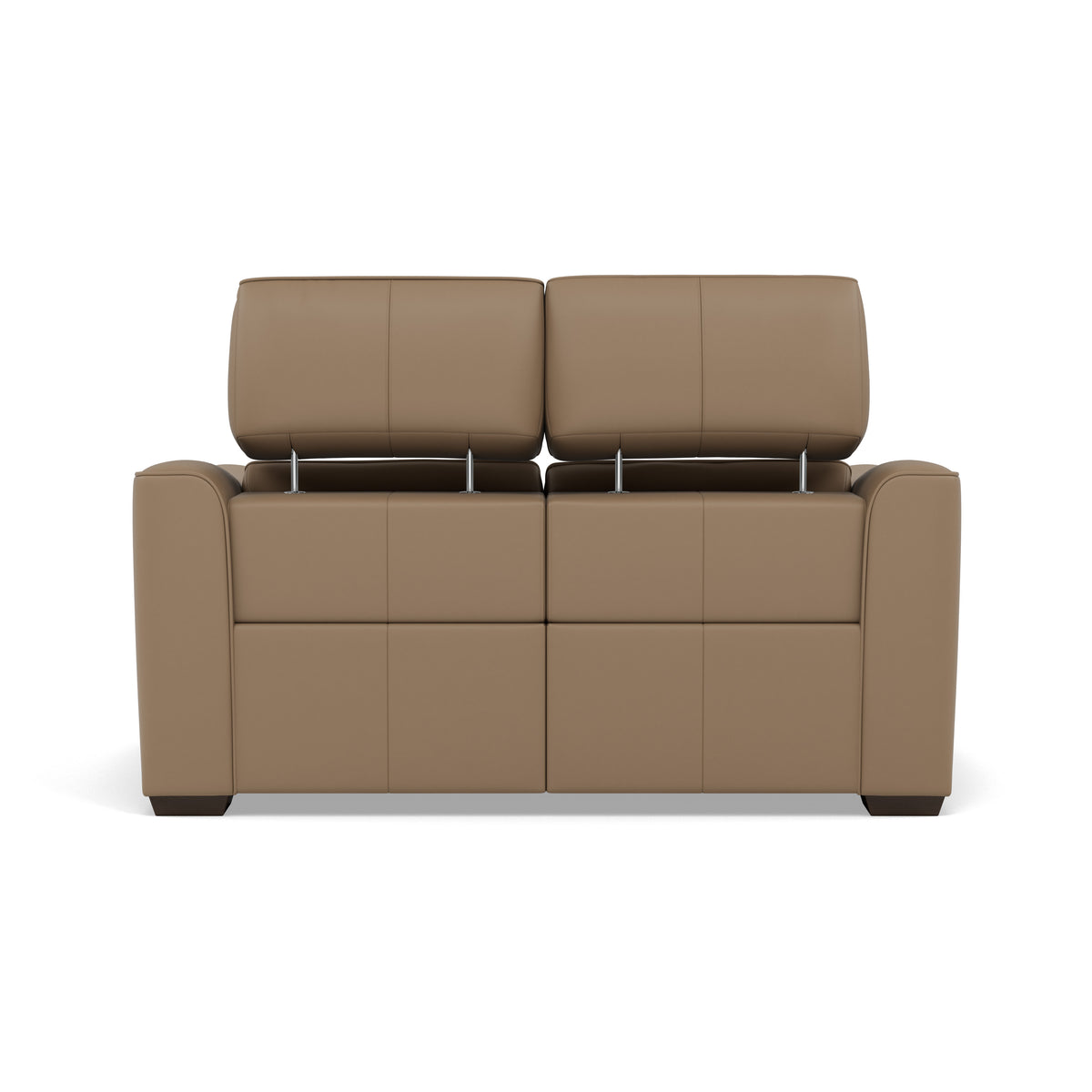 Beck 2 Seater Recliner Sofa - 2 Seater Sofa with 2 Power Recliners Cat 20S - Power Recliner with USB — NWS-513E PINE BARK, gallery image 2