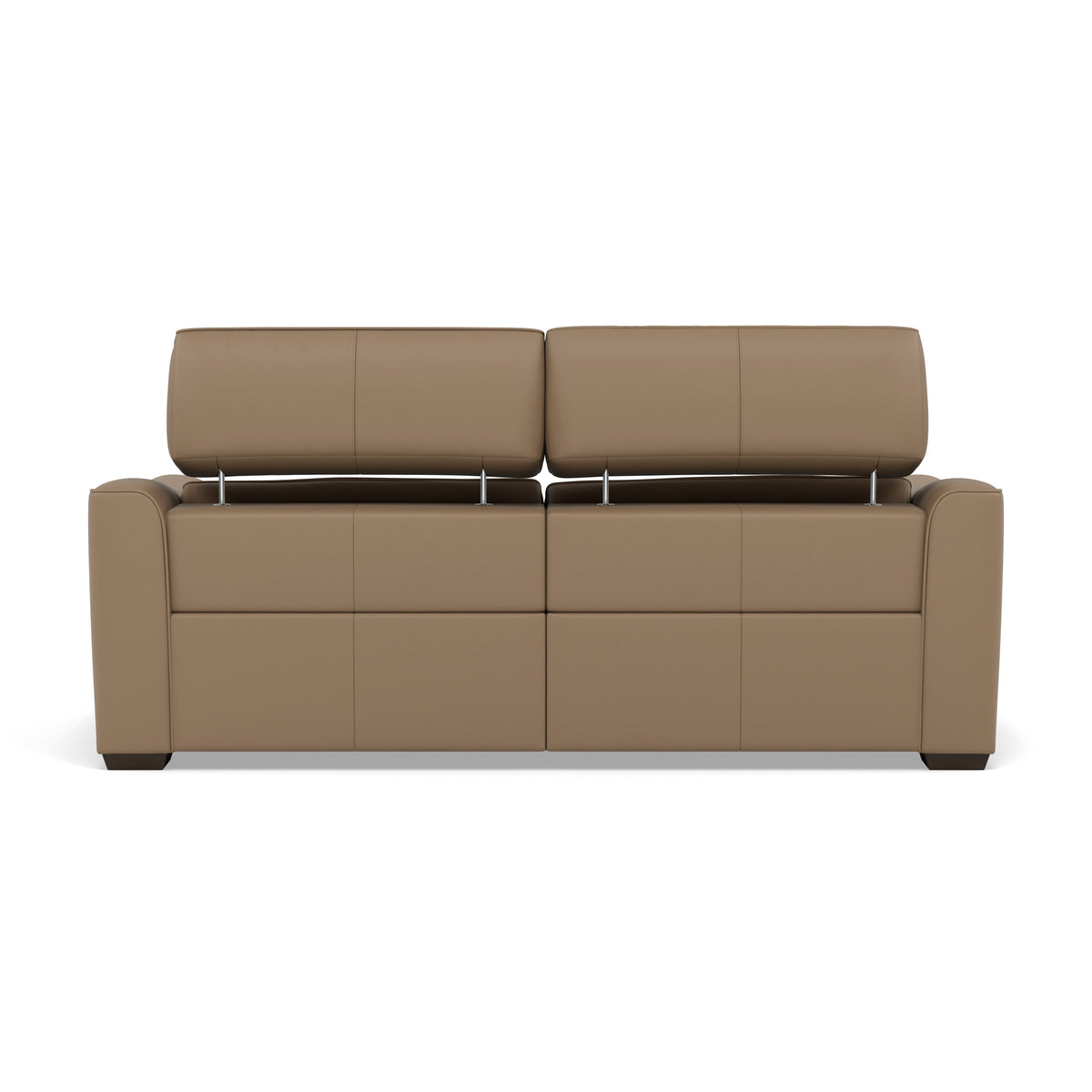 Beck Small 3 Seater Recliner Sofa - 2.5 Seater Sofa with 2 Power Recliners (Compact) Cat 20S - Power Recliner with USB — NWS-513E PINE BARK, gallery image 2