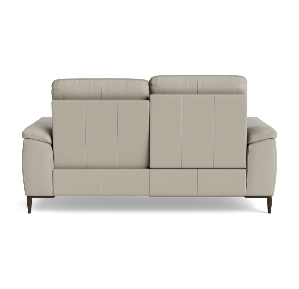 Loma Small 3 Seater Recliner Sofa - 2.5 Seater Sofa with 2 Power Recliners (Compact) USB Cat 20S - Power Recliner with USB — NWS-516E LIGHT GREY, gallery image 2