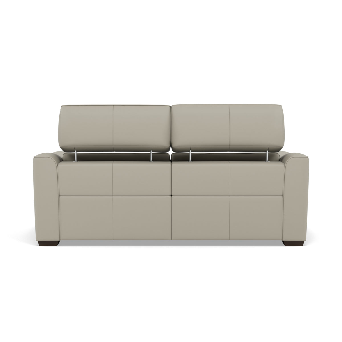 Beck 3 Seater Recliner Sofa - 2.5 Seater Sofa with 2 Power Recliners Cat 20S - Power Recliner with USB — NWS-516E LIGHT GREY, gallery image 2