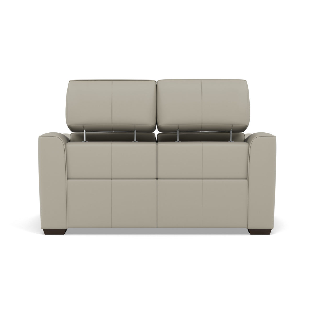 Beck 2 Seater Recliner Sofa - 2 Seater Sofa with 2 Power Recliners Cat 20S - Power Recliner with USB — NWS-516E LIGHT GREY, gallery image 2