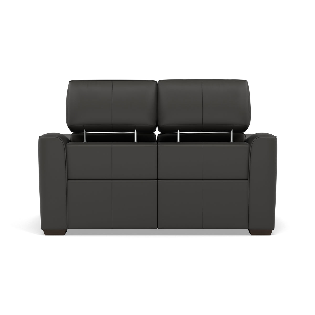 Beck 2 Seater Recliner Sofa - 2 Seater Sofa with 2 Power Recliners Cat 20S - Power Recliner with USB — NWS-517E SHALE GREY, gallery image 2