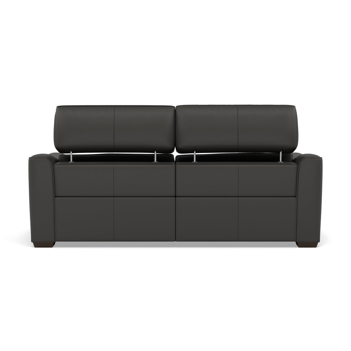 Beck Small 3 Seater Recliner Sofa - 2.5 Seater Sofa with 2 Power Recliners (Compact) Cat 20S - Power Recliner with USB — NWS-517E SHALE GREY, gallery image 2