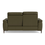 Loma Small 3 Seater Recliner Sofa - 2.5 Seater Sofa with 2 Power Recliners (Compact) USB Cat 20S - Power Recliner with USB — NWS-548E DARK OLIVE, gallery image 2
