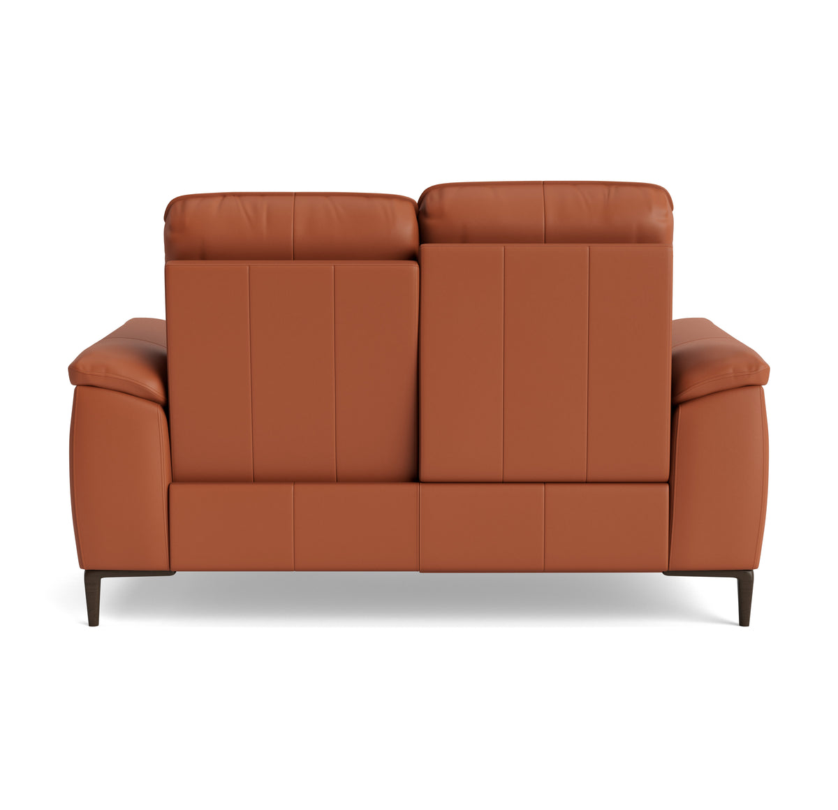 Loma 2 Seater Recliner Sofa - 2 Seater Sofa with 2 Power Recliners USB Cat 20S - Power Recliner with USB — NWS-605D WARM BROWN, gallery image 2