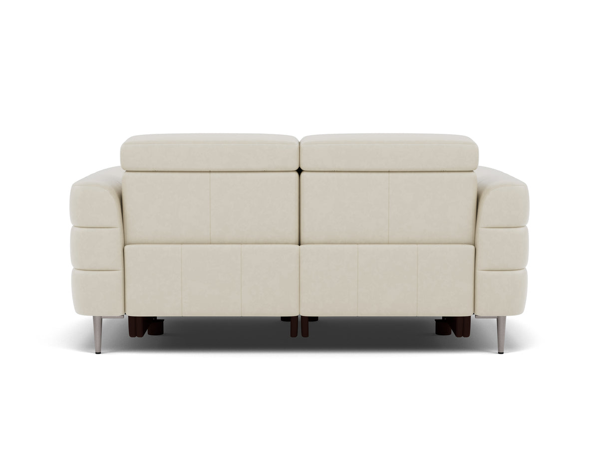 Hoy 2 Seater Sofa - 2 Str Static W/Manual Headrest Cat NL/O — O7015 Oslo Light Grey, gallery image 2