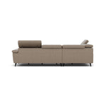 Sparta Corner Recliner Sofa - Combination 4 - Right Hand Facing Sofa Corner Group (Two Motors) Cat NL/O/S - Right Hand Facing - Power with Power Headrest & USB — O7023 Oslo Elephant Grey, gallery image 2