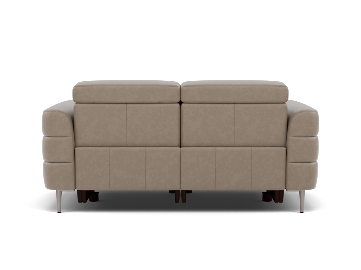 Hoy 2 Seater Sofa - 2 Str Static W/Manual Headrest Cat NL/O — O7023 Oslo Elephant Grey, gallery image 2