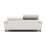Sparta 3 Seater Recliner Sofa - 3 Str W/ 2 Power Recliner W/ 2 Power Headrest Cat NL/O/S - Power with Power Headrest & USB — O7304 Orlando Quiet Grey, gallery image 2