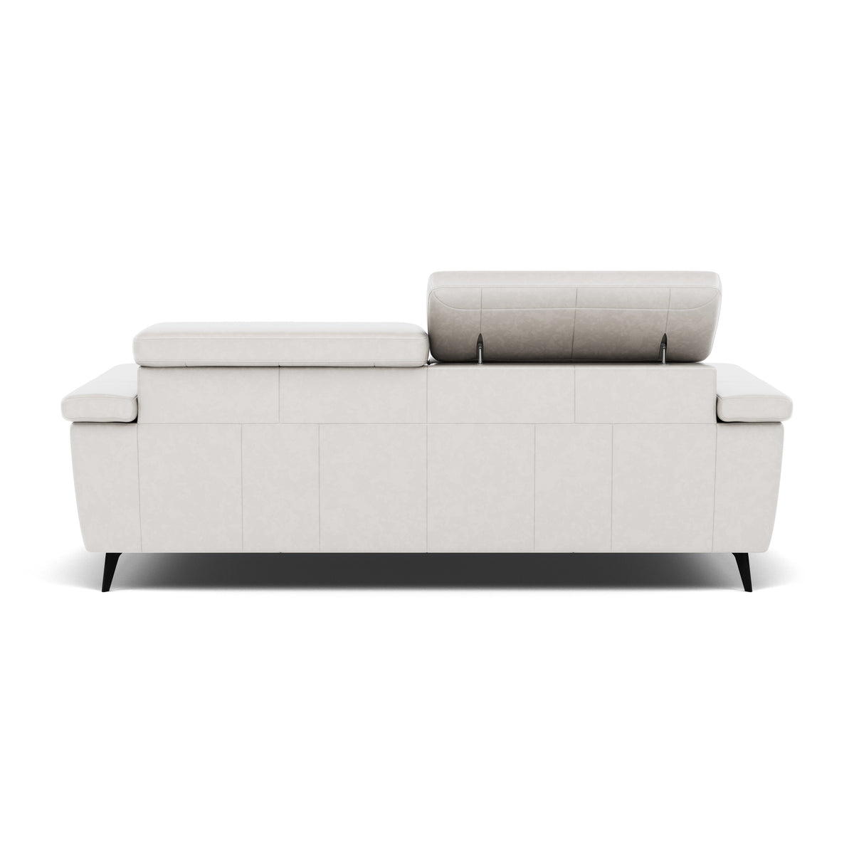 Sparta 3 Seater Recliner Sofa - 3 Str W/ 2 Power Recliner W/ 2 Power Headrest Cat NL/O/S - Power with Power Headrest & USB — O7304 Orlando Quiet Grey, gallery image 2