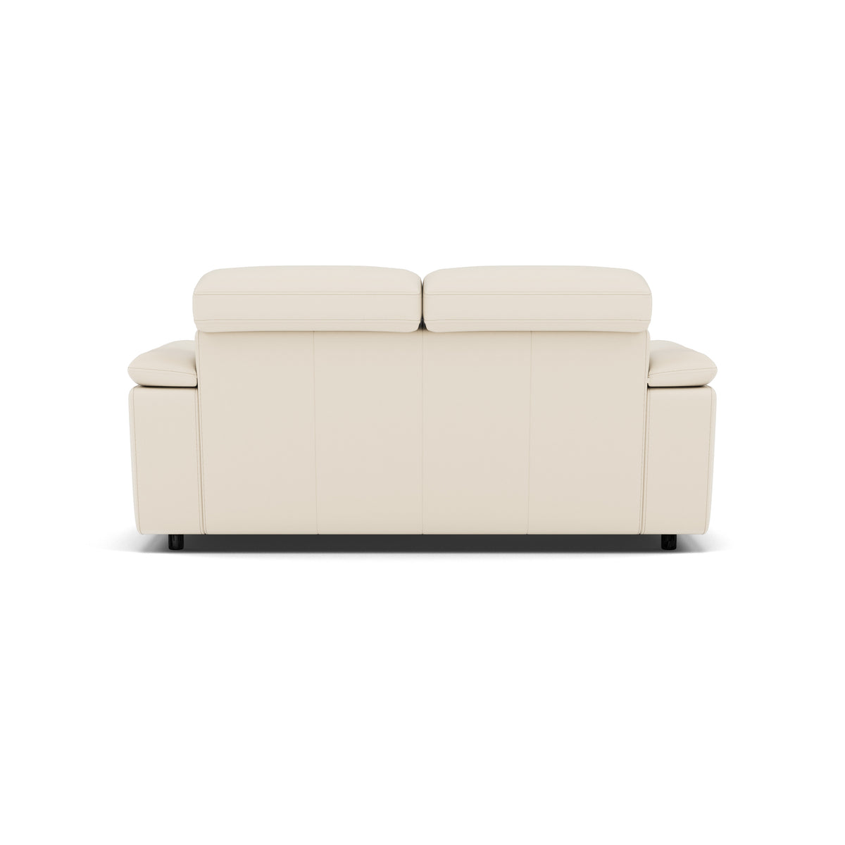 Nicoletti Rossini 2 Seater Recliner Sofa - 2 Seater Sofa Power Recliner & Power Headrest CB - Power with Power Headrest & USB — Torello PS Bianco 93, gallery image 2