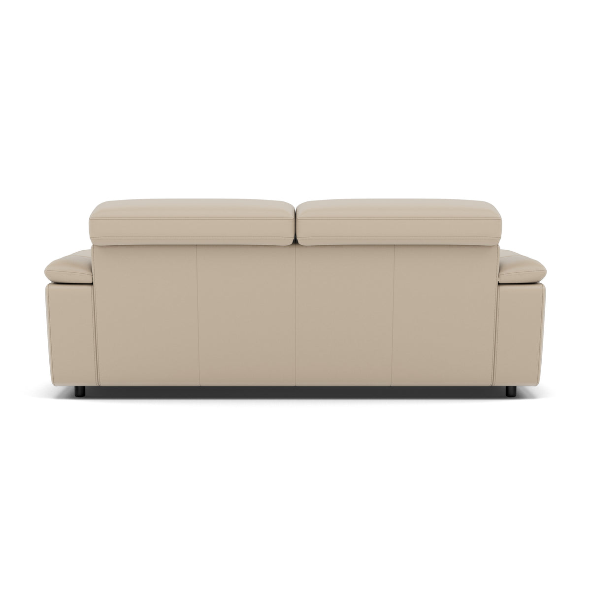 Nicoletti Rossini 3 Seater Recliner Sofa - 3 Seater Sofa Power Recliner CB - Power Recliner with USB — Torello PS Fango 352, gallery image 2