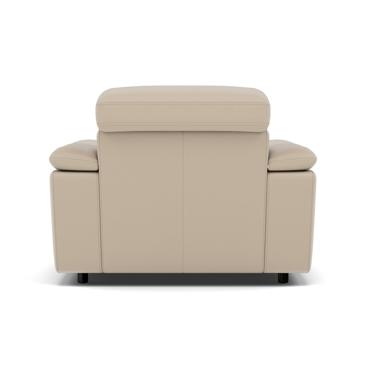 Nicoletti Rossini Recliner Armchair  - Power Recliner Armchair CB - Power Recliner with USB — Torello PS Fango 352, gallery image 2