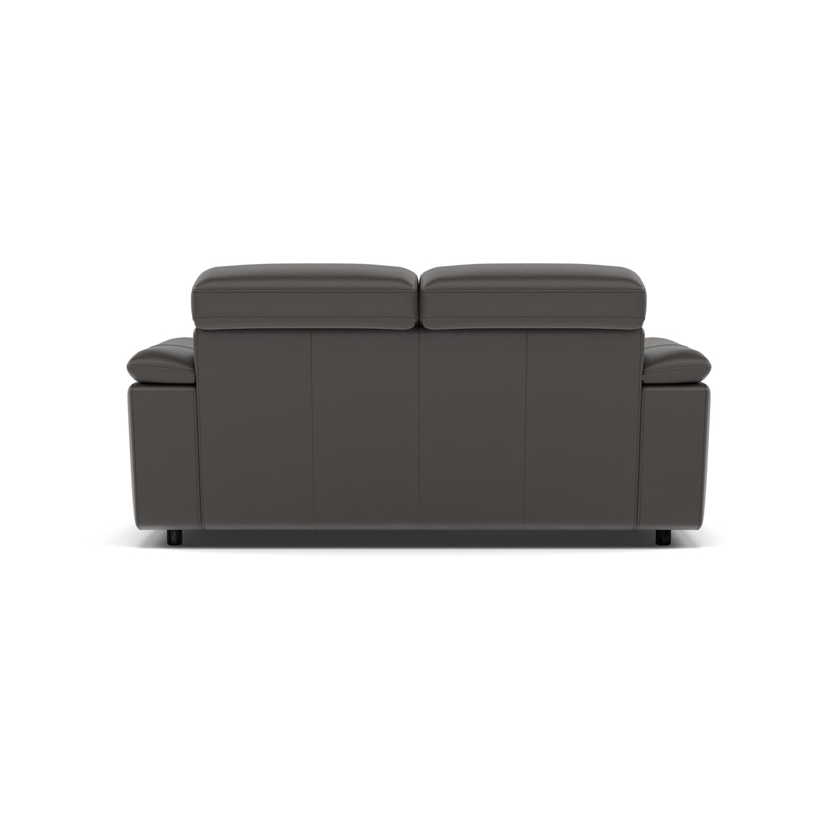 Nicoletti Rossini 2 Seater Recliner Sofa - 2 Seater Sofa Power Recliner & Power Headrest CB - Power with Power Headrest & USB — Torello PS Grigio Scuro 327, gallery image 2