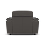 Nicoletti Rossini Recliner Armchair  - Power Recliner Armchair CB - Power Recliner with USB — Torello PS Grigio Scuro 327, gallery image 2