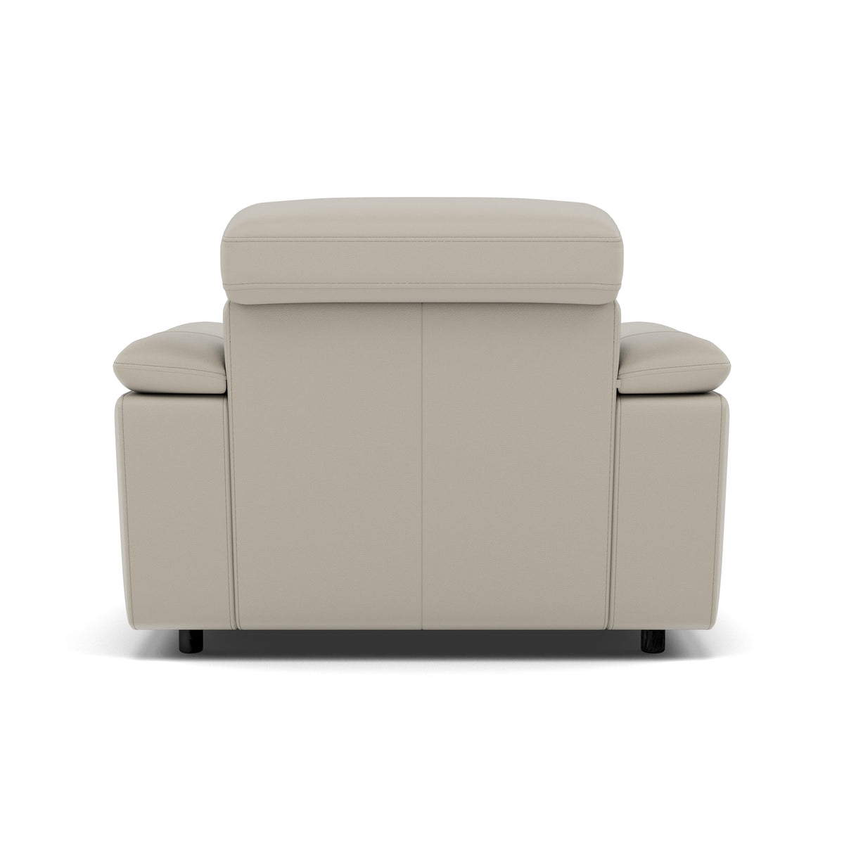 Nicoletti Rossini Recliner Armchair  - Power Recliner Armchair CB - Power Recliner with USB — Torello PS Tortora 328, gallery image 2