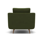 Phoebe Armchair - Chair Grade B — Plush Velvet Vine / Weathered Oak, gallery image 2