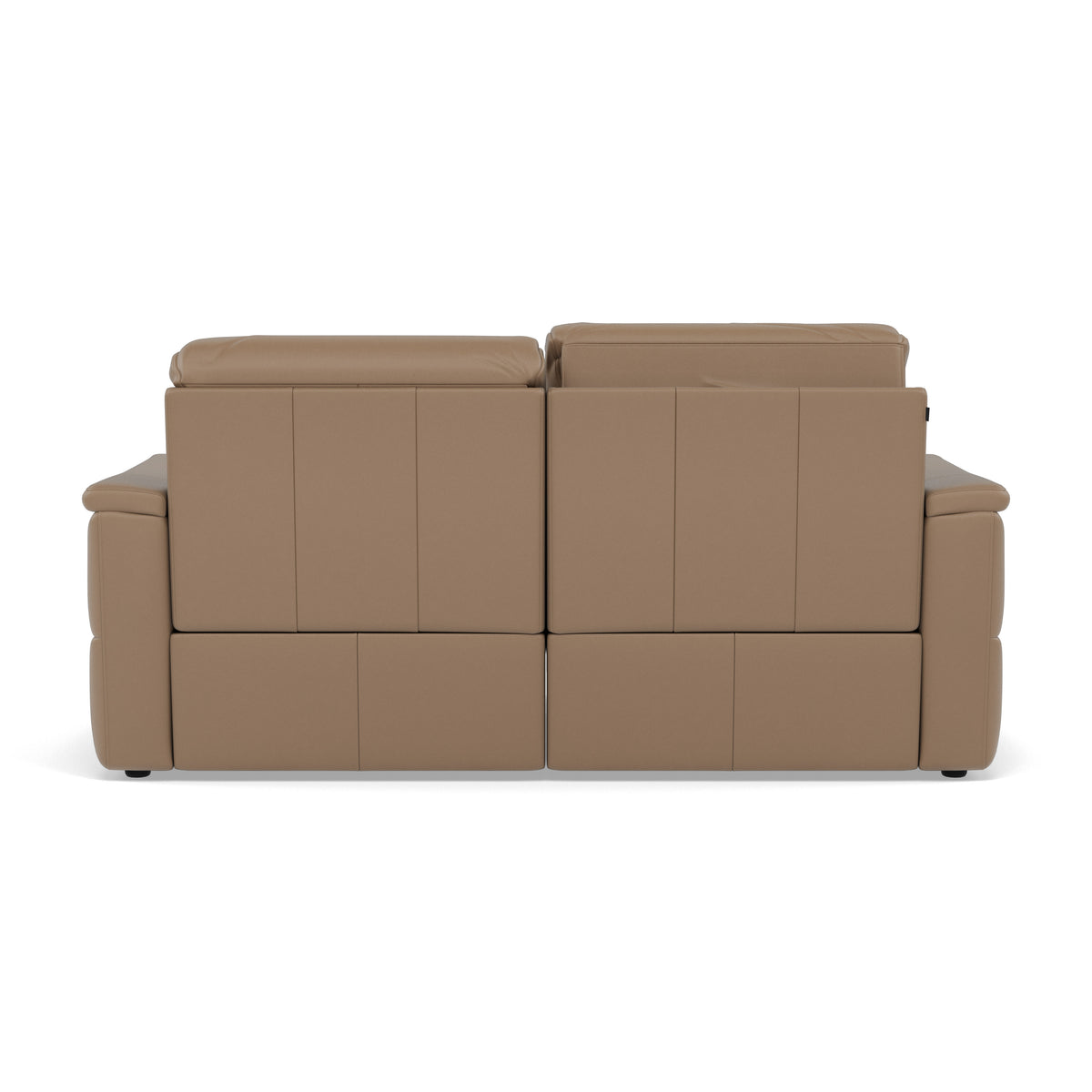 Nicoletti Giacomo 3 Seater Recliner Sofa - 3 Seater Sofa Power Recl Lumber Support CB Torello - Power With Power Headrest Footrest Lumbar & USB — Torello PS 312 Taupe, gallery image 2