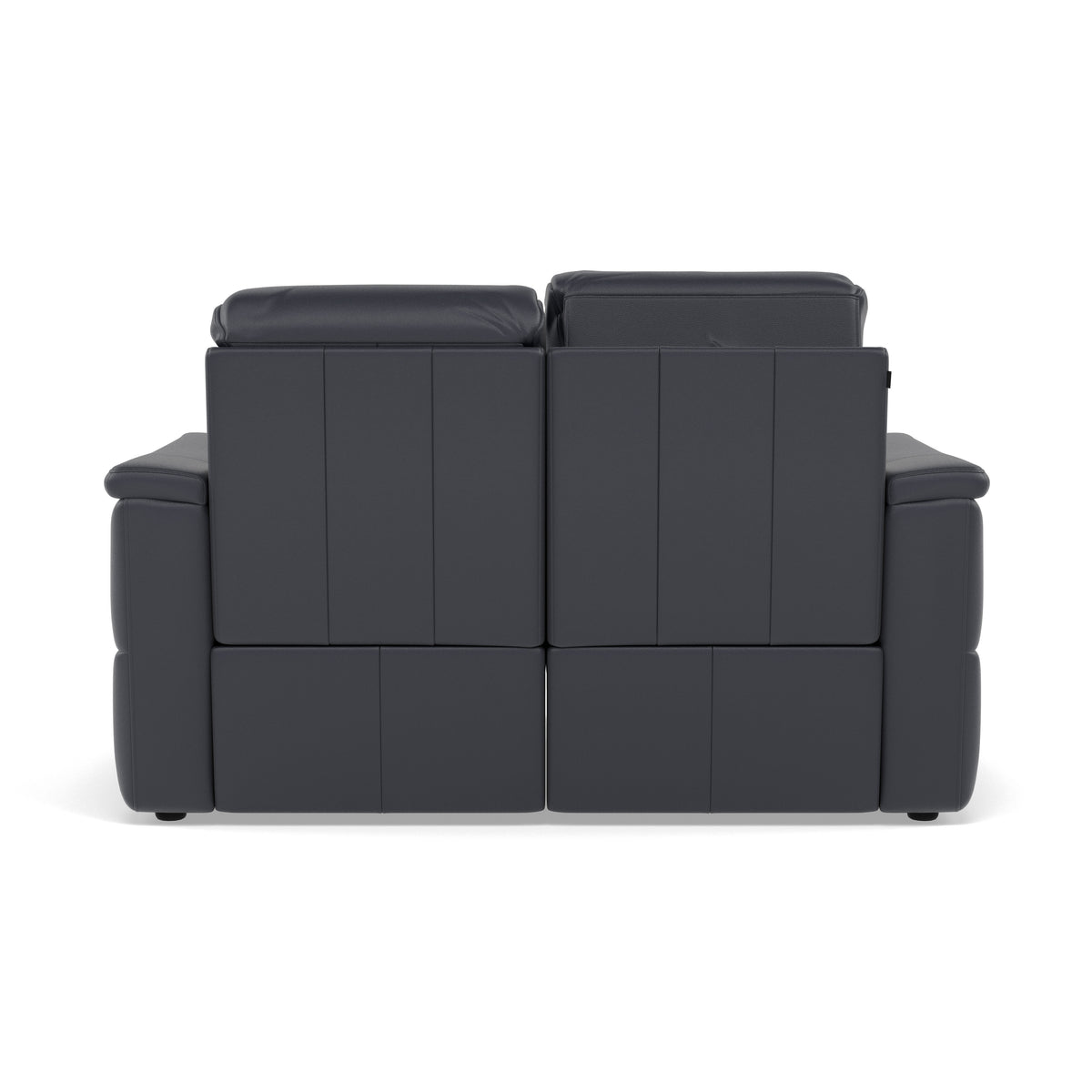Nicoletti Giacomo 2 Seater Recliner Sofa - 2 Seater Sofa Power Recl Lumber Support CB Torello - Power With Power Headrest Footrest Lumbar & USB — Torello PS Blu -S 81, gallery image 2