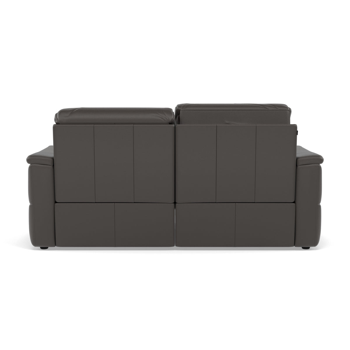Nicoletti Giacomo 3 Seater Recliner Sofa - 3 Seater Sofa Power Recl Lumber Support CB Torello - Power With Power Headrest Footrest Lumbar & USB — Torello PS Grigio Scuro 327, gallery image 2