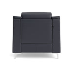 Nicoletti Carmen Armchair - Armchair CB — Feet: Shiny Metal / Torello PS Blu -S 81, gallery image 2