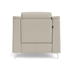Nicoletti Carmen Armchair - Armchair CB — Feet: Shiny Metal / Torello PS Tortora 328, gallery image 2