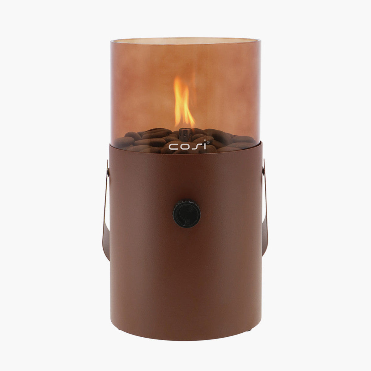 Cosiscoop Sandy Beige Fire Lantern Sterling Home 2
