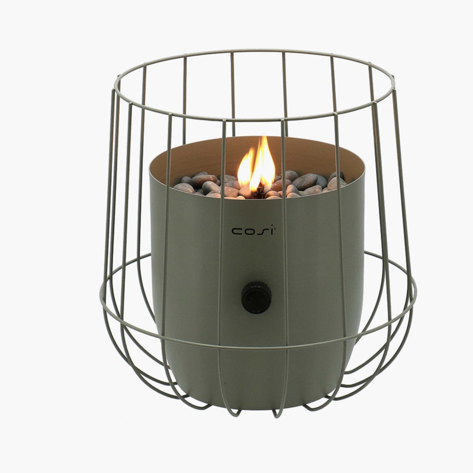 Cosiscoop Basket Olive Lantern - Cosiscoop Basket Olive Lantern Sterling Home 2