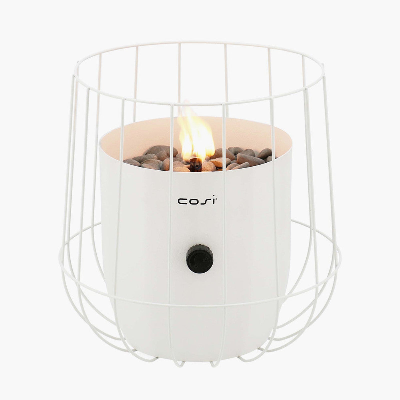 Cosiscoop Basket White Lantern - Cosiscoop Basket White Lantern Sterling Home 2