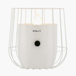 Cosiscoop Basket White Lantern - Cosiscoop Basket White Lantern Sterling Home 3