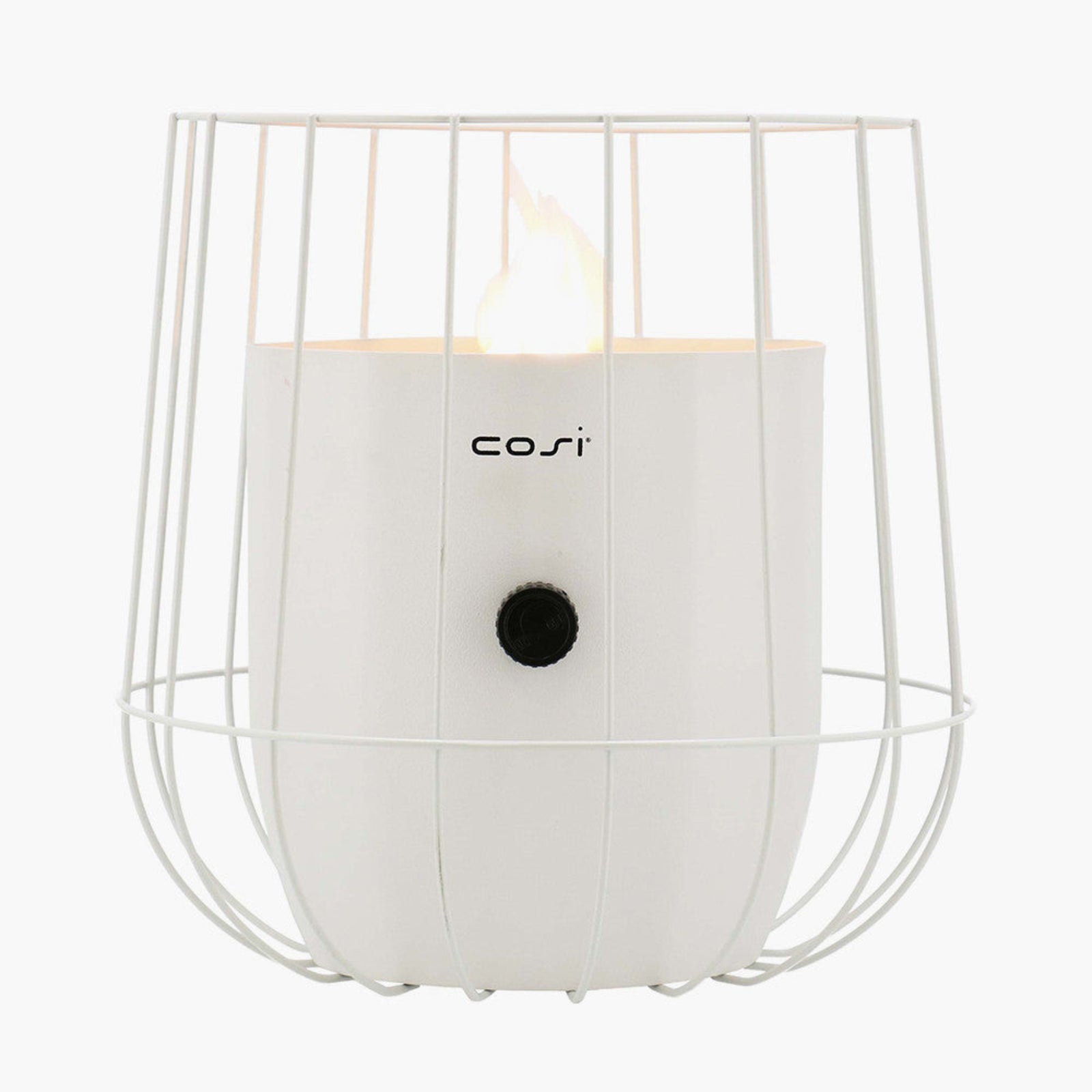 Cosiscoop Basket White Lantern - Cosiscoop Basket White Lantern Sterling Home 3