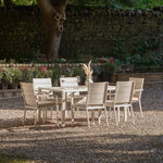 Aruba Outdoor 6 Seater Dining Set - Aruba 6 Seat Dining Set Dining Sets Sterling Home 1