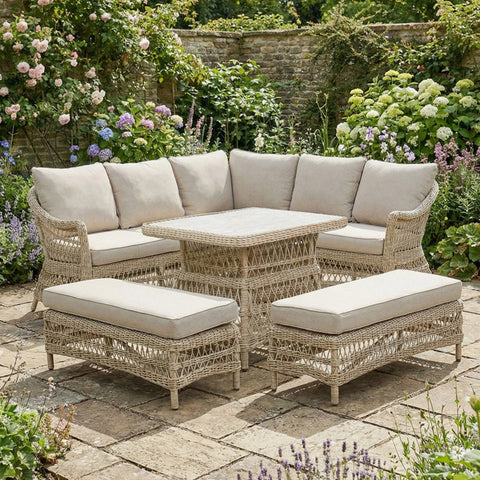 Pattaya Outdoor Corner Seating Set Sterling Home 1
